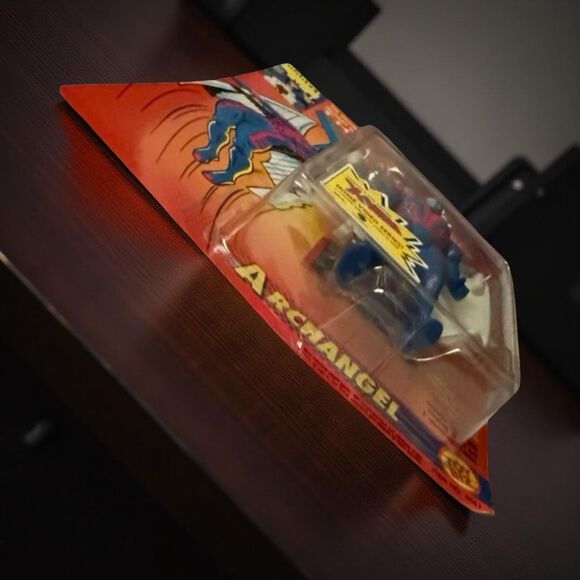 Vintage 1992 ToyBiz Uncanny X-Men Archangel Blast Wings Action Figure Sealed C1 - Picture 2 of 7